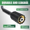COYARDOR Pressure Washer Hose 25ft Kink Resistant Power Washing Replacement