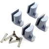 4 x Shower Door Hooks Guides/ Rollers/ Wheels/ Runners YQ-1011