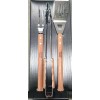 Tramontina 3 Piece Stainless Steel BBQ Tool Set