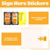 Sign Here Stickers 200pcs Post It Notes Tabs Sign Here