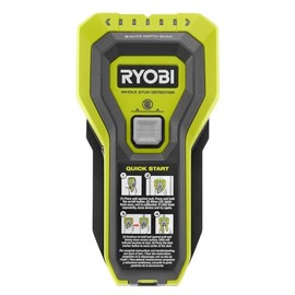 RYOBI Cordless Drill/Driver Tool, 18V Lithium-Ion, Stud Finder, ESF5002 (Renewed)