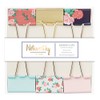 Noteworthy Graphic Florals Binder Clips (Pack of 6)