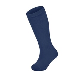 Toddler Baseball Socks Soccer Socks Kids Athletic Tube Socks Girls Boys Softball Socks Youth Knee High Socks 1 Pack Navy Blue