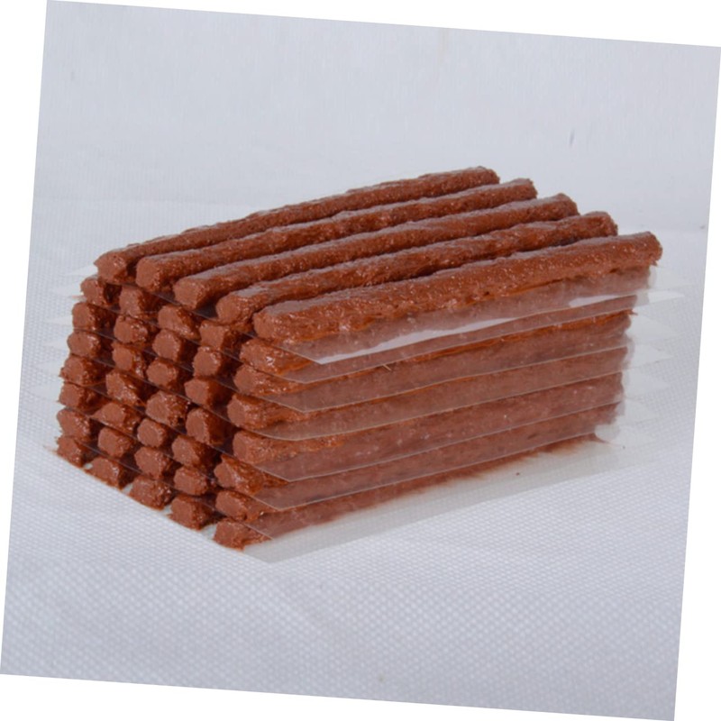 GRIRIW 30pcs Motorcycle Car Tire Repair Strip Sealer Patch Tubeless