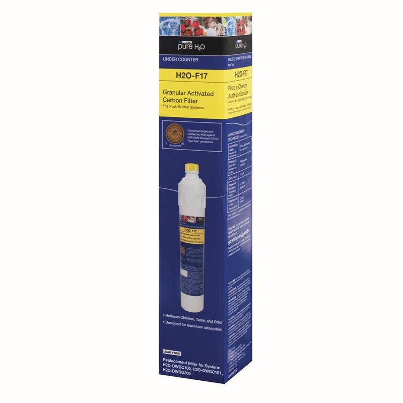 Watts Premier H2O-F17 Pure H2O GAC Carbon Filter Replacement for