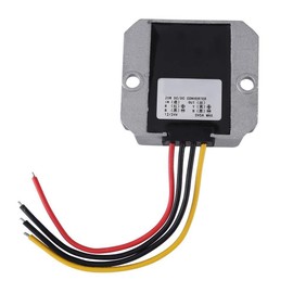 DC Voltage Converter, DC-DC 12V/24V to 5V 5A 25W DC Power Converter, Step Down Module, Waterproof Buck Power Supply Converter, for Electric Motors, Speakers, Car LED Displays, Fans (2.59*2.36*0.86")