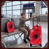 Sanwuta Luggage Sets, 4 Pack, 16 Inch Carry on Rolling