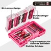 Geinxurn 40-Piece Screwdriver Bit Set Made of Impact-Resistant, S2 Steel,