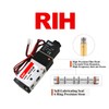 RIH Pneumatics Solenoid Valve 1/4" NPT DC24V Single Coil Pilot-Operated