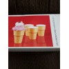 Unbranded New Set of 4 Ice Cream Cone Cups Reusable