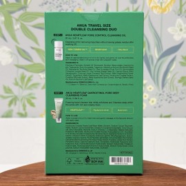 Anua-Double Cleansing Duo Set Cleansing Oil, Cleansing Foam TRAVEL SIZE EXP 2027