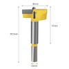 Meccion Carbide Forstner Drill Bit Wood Hole Cutter, Professional Woodworking