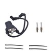 INPWOC Ignition Coil Pack & spark plug + Cap For