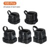 sourcing map 100pcs Strain Relief Cord Connector Cable Bushing Boot