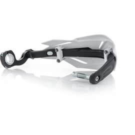 Acerbis 22397.237 Moto Hand Guards, White/Black, Size Unifit