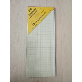 JR Enterprises 3-D Reproductions Dollhouse Miniatures Tile Floor Wall Yellow