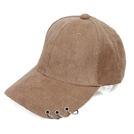Keys Cap, Corduroy Ring, Men's, Women's, Baseball Cap, brown (mocha)