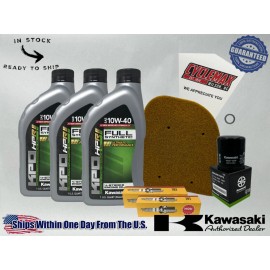 Kawasaki Cyclemax Full-Synthetic KPO Tune-Up Kit fits 2002-2003 Kawasaki PRAIRIE 650