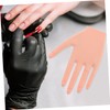 Healeved Practice Hand for Manicure Training Flexible Acrylic Nail Art