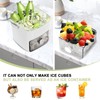 Ice Cube Tray with Lid and Bin Ice Cube Trays