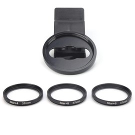 Phone Lens Star Filter Set with 37MM Phone Clip for /