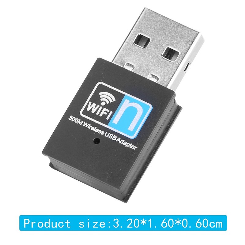 USB Wifi Adapter,300M Wireless Network Card Receiver,Mini WiFi Network Adapter