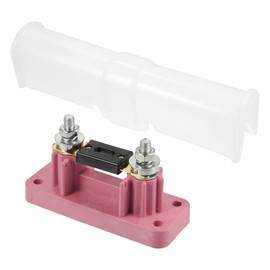 Automotive Fuse Holder Set 500 Amp 500A 32V ANL Fuse Large Current Fuse Holder for Automotive Car Audio Video Alarm Amplifier