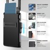 umoven Wallet for Men - with Money Clip Slim Leather