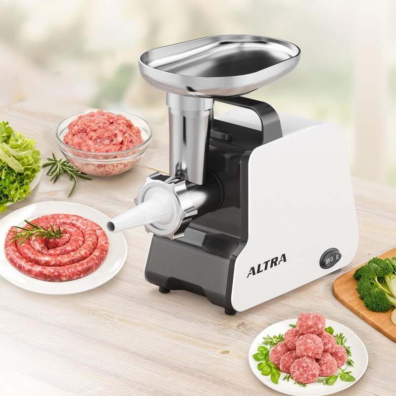 Electric Meat Grinder, 2300W Max, Heavy Duty Sausage Stuffer with
