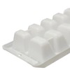 White Stackable 16 Ice Cube Trays for Freezer, Easy Release