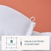 LINENSPA White Down Alternative Comforter and Duvet Insert - All-Season