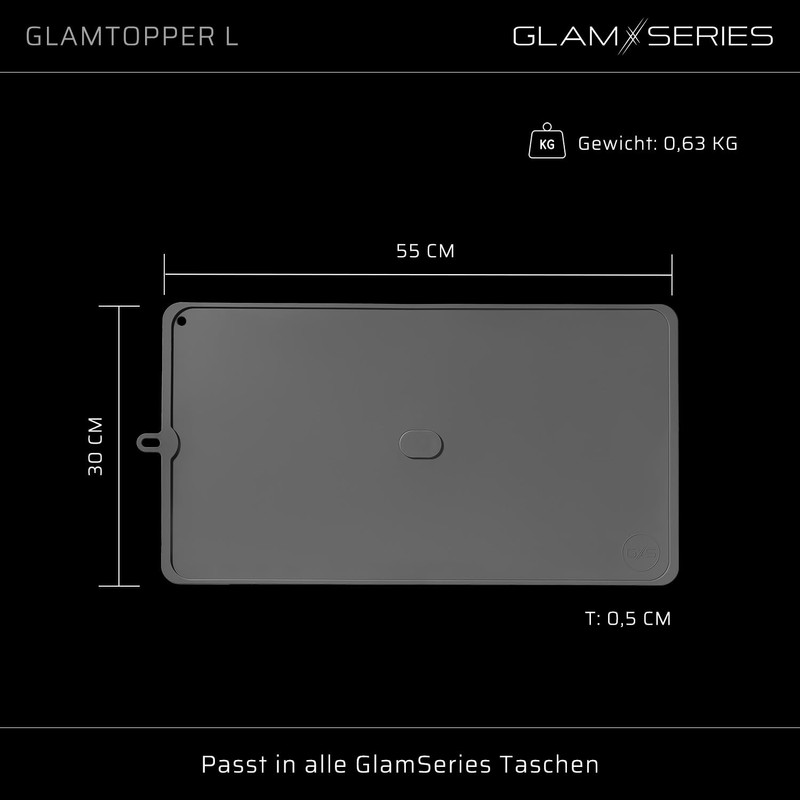 GlamTopper Parnet, gray