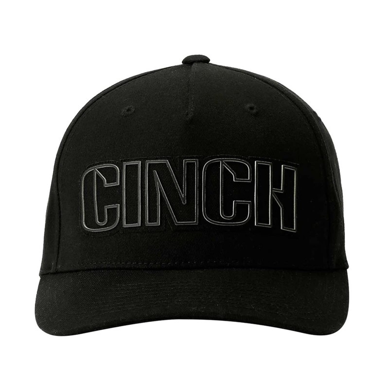 Cinch Men's Flexfit Cap (Large/X-Large) Black