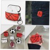 SHINEOFI Shockproof Earphone Protective Case for Wireless Earbuds Lightweight Basketball