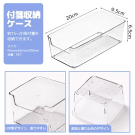 POPSFL Sticky Note Holder Sticky Note Case Rectangle Large Capacity Post-it Case Memo Holder Desk Organizer Trinket Stationery Organizer Cosmetic Storage