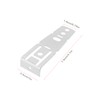 SING F LTD 2pcs Dishwasher Countertop Mounting Bracket with 4