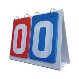 Helweet Portable Scoreboard Sports Board Counting Board Score Flipper Score Counter Digit Flip Sport Scoreboard Suitable for Basketball Football Badminton Baseball (160 x 185 mm)