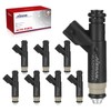 AISHAN 8PCS Fuel Injectors 4 Holes Compatible with Mercury Mountaineer