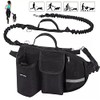 Hands Free Dog Running Lead with Wide Back Support Belt,