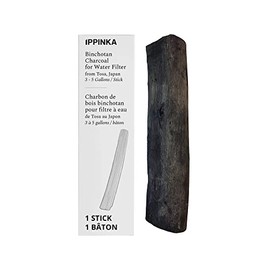 Tosa Binchotan Charcoal Water Purifying Stick for Great-Tasting Water, 1 Stick - Filters 3-5 Gallons of Water