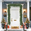 Christmas Cedar Garland with Soft Thickness Pine,Thick and Lush,Artificial Green