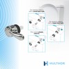 Hulthor Universal Toilet Flush Valve – Dual Flush Cistern Valve