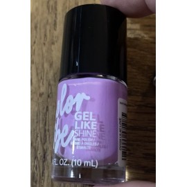 Color Vibe Gel Like Shine Nail Polish "Lilac Love" 0.34 oz-Brand New-SHIP 24 HRS