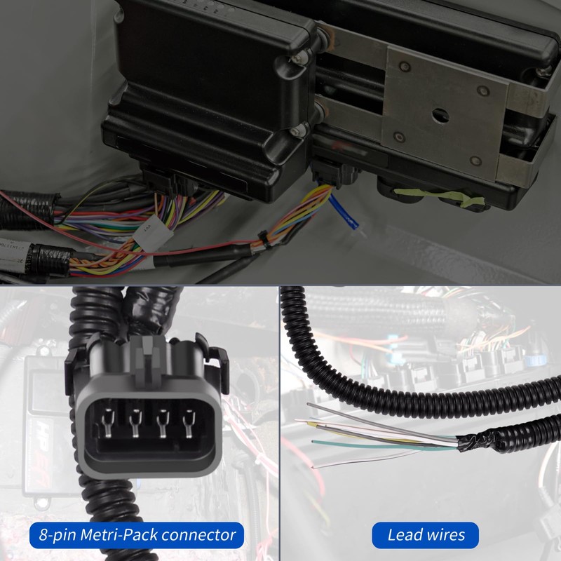XTPTFABS 558-400 Input Output Wiring Harness/8-Pin J1A/B Input/Output Connector Compatible
