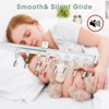 Cbsroro Flexible Bendable Ceiling Curtain Track, Room Divider Curtain Rod