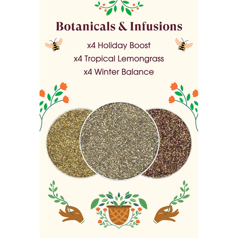 English Tea Shop Organic Holiday Wellness Collection - 12 Loose