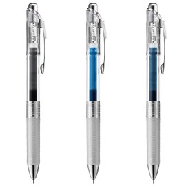 Pentel Gel Ink Ballpoint Pen, ENERGEL Infree, 0.4mm, 3 Colors