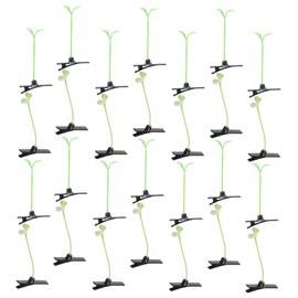 Healvian 50pcs Adorable Sprout Hair Clips for Girls Mini Kawaii Hairpins for Fine Hair Plant-Themed for Boys and Girls and Women
