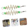 Mipcase 60pcs Glow in The Dark Carp Fishing Feeder Cage