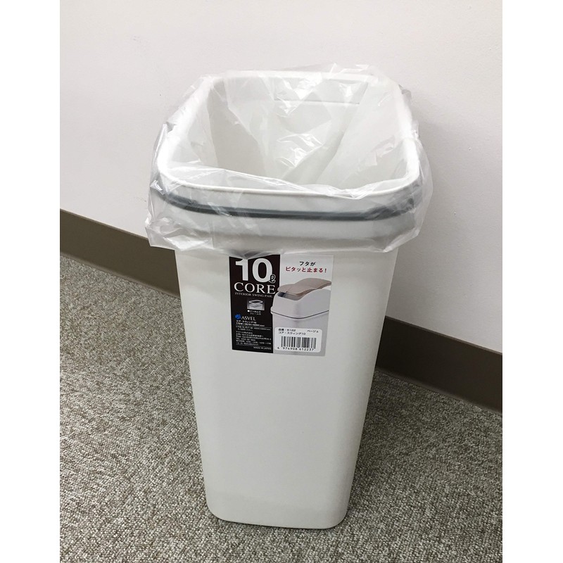 Japax PR102 Trash Bags, Translucent, Width 15.7 x Height 19.7